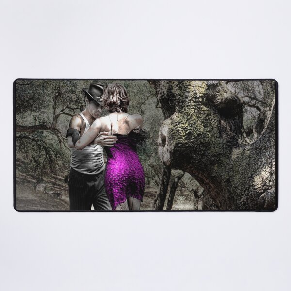 Item preview, Forbidden Tango and Red Dress in Moonlight Art Image designed and sold by DEC02.