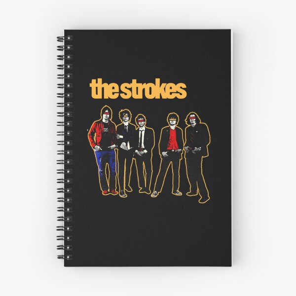 Item preview, The Strokes Yellow Logo Silhouette Band T-Shirt designed and sold by cubomtumeshop.