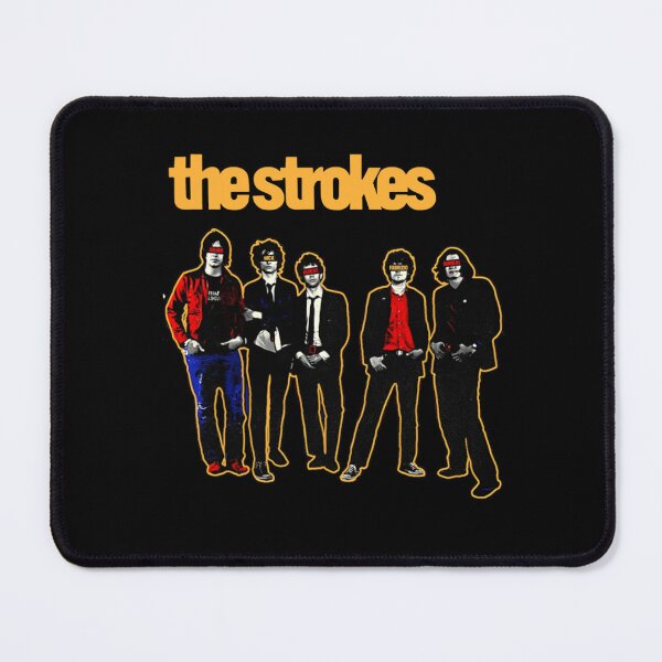 Item preview, The Strokes Yellow Logo Silhouette Band T-Shirt designed and sold by cubomtumeshop.