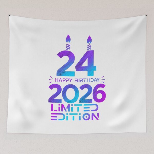 Item preview, Happy-Birthday-24-Year-Old-2026-Limited lovers designed and sold by numenee.