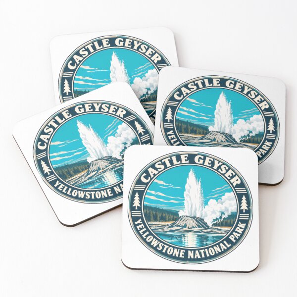 Item preview, Castle Geyser Yellowstone National Park America National Park Travel Adventure designed and sold by NeedForParks.
