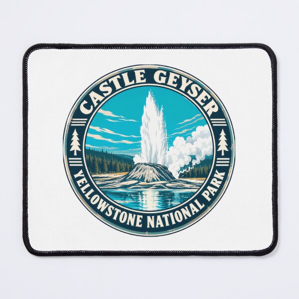 Item preview, Castle Geyser Yellowstone National Park America National Park Travel Adventure designed and sold by NeedForParks.