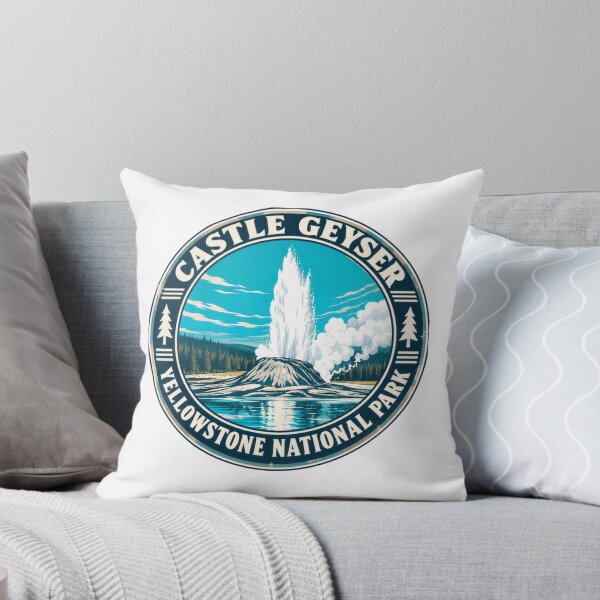 Item preview, Castle Geyser Yellowstone National Park America National Park Travel Adventure designed and sold by NeedForParks.