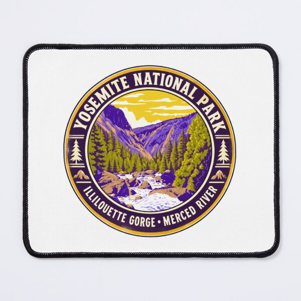 Item preview, Yosemite National Park Illilouette Gorge Merced River Travel Souvenir designed and sold by NeedForParks.