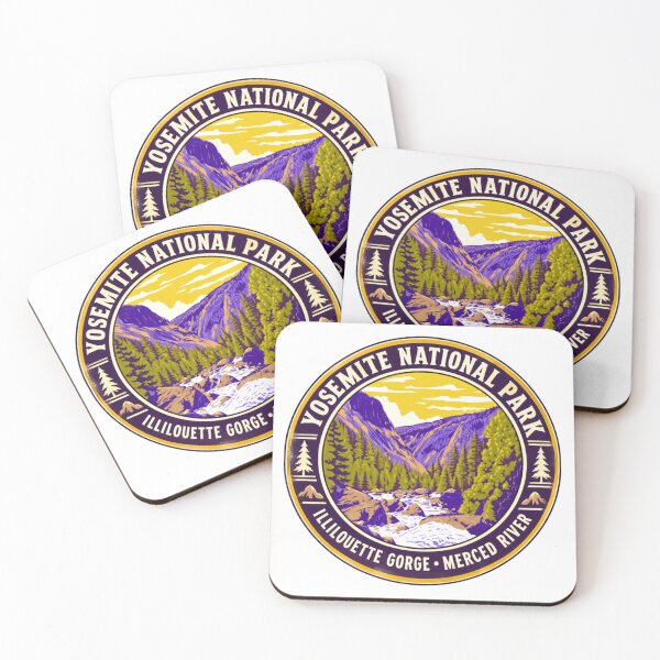 Item preview, Yosemite National Park Illilouette Gorge Merced River Travel Souvenir designed and sold by NeedForParks.