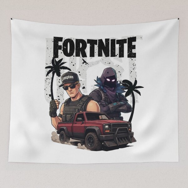 Item preview, Fortnite Battle Royale Duo Offroad Truck Art Premium designed and sold by EuginaVasquez.