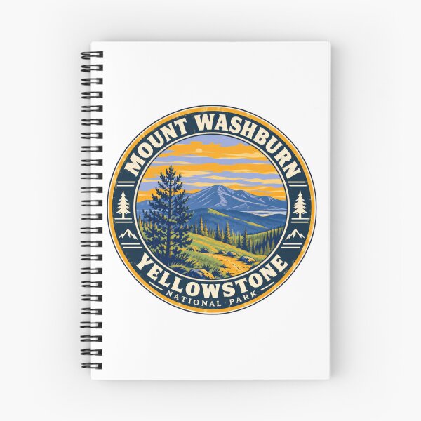 Item preview, Mount Washburn Yellowstone National Park Outdoors Explorer designed and sold by NeedForParks.