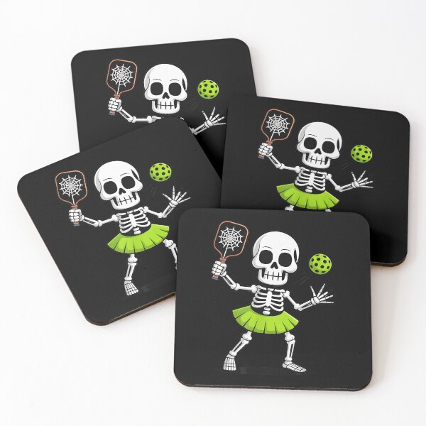 Item preview, Spooky Dink Spooky Pickleball Halloween Skeleton Sport Theme designed and sold by ZariahNey.