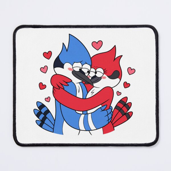 Item preview, Mordecai and Margaret Sweet Hug - Regular Show Fan Art designed and sold by circliqueart.