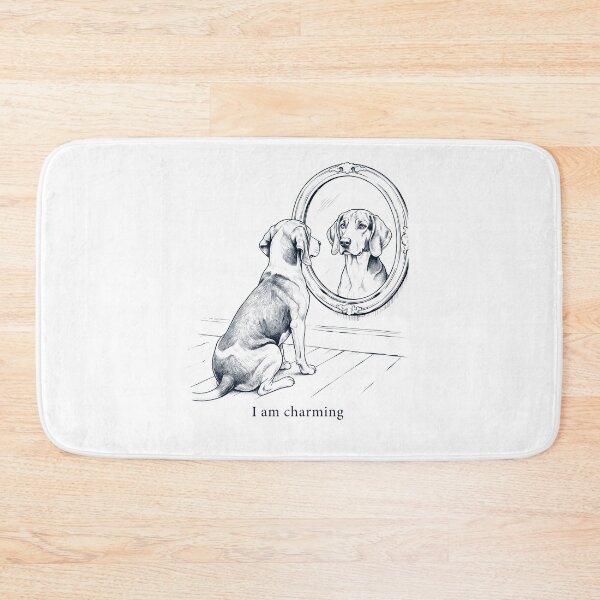 Item preview, Treeing Walker Coonhound I Am Charming Mirror Meme Dog Lover designed and sold by dian-rody-crest.