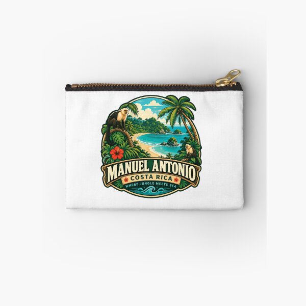 Item preview, Manuel Antonio Costa Rica Where Jungle Meets Sea Travel Vacation Tourist National Park Tropical Beach designed and sold by JonesFlora2025.