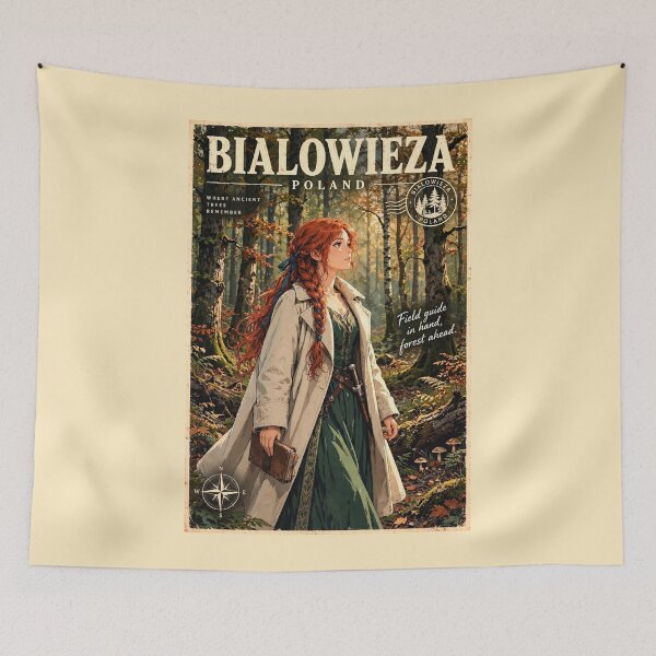 Item preview, Poland, Białowieża Forest - Into the Ancient Forest designed and sold by DibujandoPorfa.