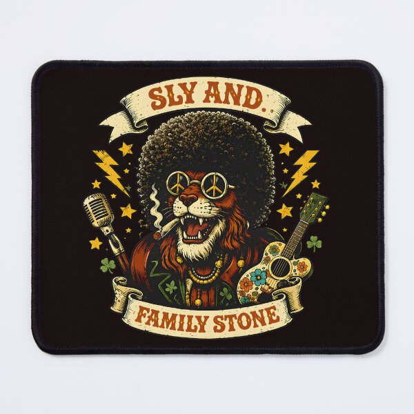 Item preview, Groovy Lion Afro Music Retro designed and sold by EL-FASSY.
