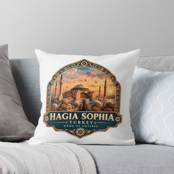 Item preview, Hagia Sophia Turkey Dome Of Empires Istanbul Travel Souvenir History Lover Gift designed and sold by JonesFlora2025.