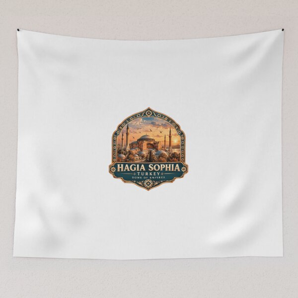 Item preview, Hagia Sophia Turkey Dome Of Empires Istanbul Travel Souvenir History Lover Gift designed and sold by JonesFlora2025.