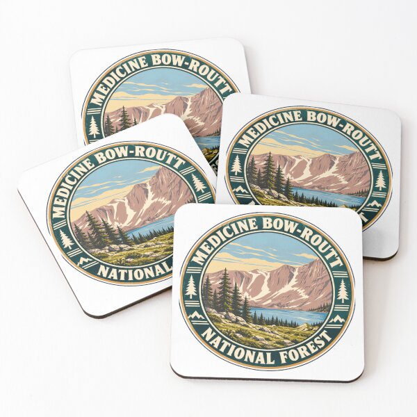 Item preview, Medicine Bow-Routt National Forest Hiking Camping Outdoors Souvenir designed and sold by NeedForParks.