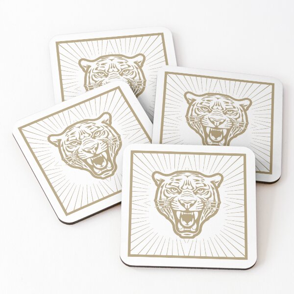 Item preview, Roaring Tiger Head Fierce Gold designed and sold by HYPNK.