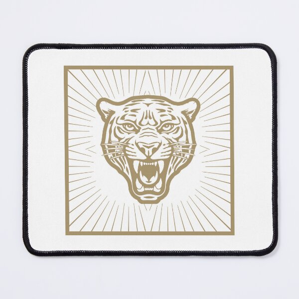 Item preview, Roaring Tiger Head Fierce Gold designed and sold by HYPNK.
