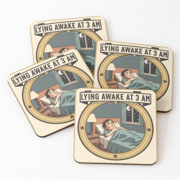 Item preview, National Institute of Lying Awake at 3AM designed and sold by PictorialWhimsy.