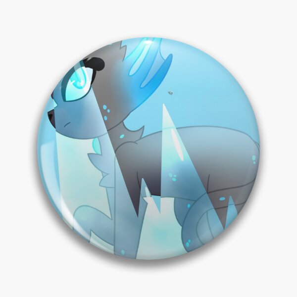 Item preview, Cyan Ice Crystal Alien Cat Cartoon designed and sold by Ftahehasane.