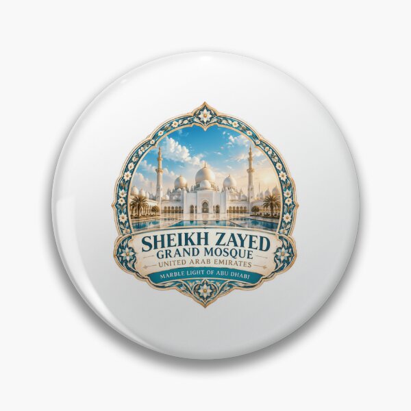 Item preview, Sheikh Zayed Grand Mosque United Arab Emirates Marble Light Of Abu Dhabi Travel Vacation Souvenir Landmark designed and sold by JonesFlora2025.