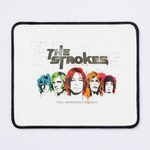 Item preview, The Strokes First Impressions Of Earth Colorful Pop Art T-Shirt designed and sold by cubomtumeshop.