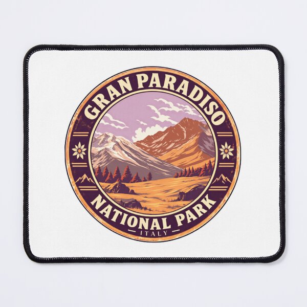 Item preview, Gran Paradiso National Park Italy Mountain Hiking Traveler Souvenir designed and sold by NeedForParks.