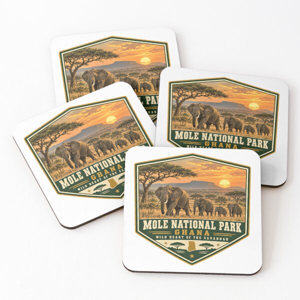 Item preview, Mole National Park Ghana Wild Heart Of The Savannah African Wildlife Traveler Nature Lover designed and sold by JonesFlora2025.