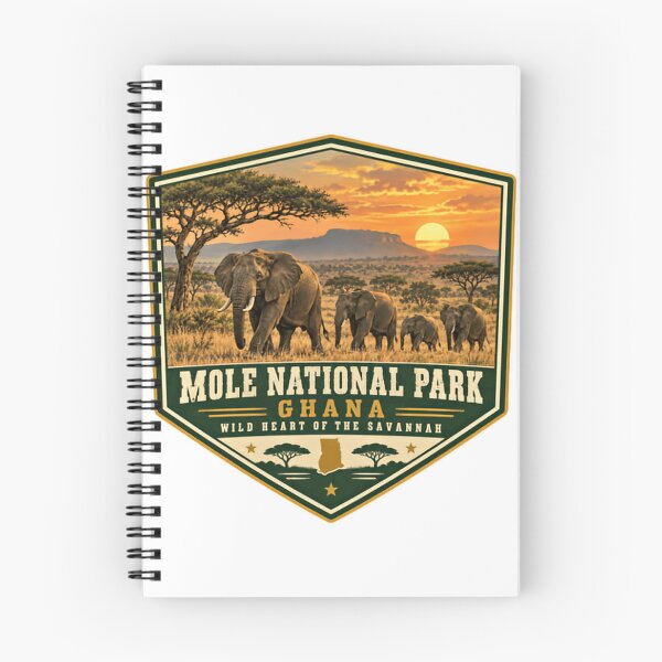 Item preview, Mole National Park Ghana Wild Heart Of The Savannah African Wildlife Traveler Nature Lover designed and sold by JonesFlora2025.