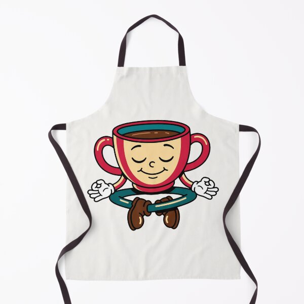 Item preview, Vintage Cartoon Meditating Coffee Cup Zen Retro 1930s designed and sold by pattman.