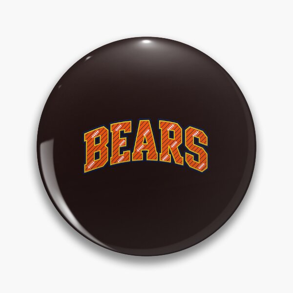 Item preview, Chicago-Football-Bears Text Graphic With Football Laces Pattern designed and sold by YAWO-PAE.