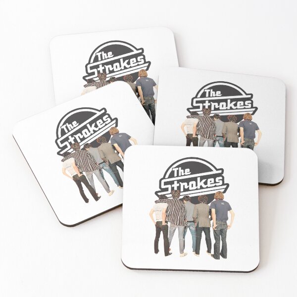 Item preview, The Strokes Classic Logo Back View Band T-Shirt designed and sold by cubomtumeshop.