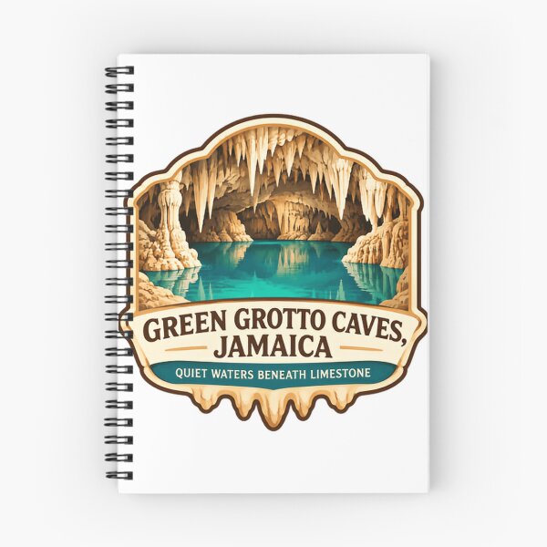 Item preview, Green Grotto Caves, Jamaica Quiet Waters Beneath Limestone Travel Vacation Tourist Souvenir designed and sold by JonesFlora2025.