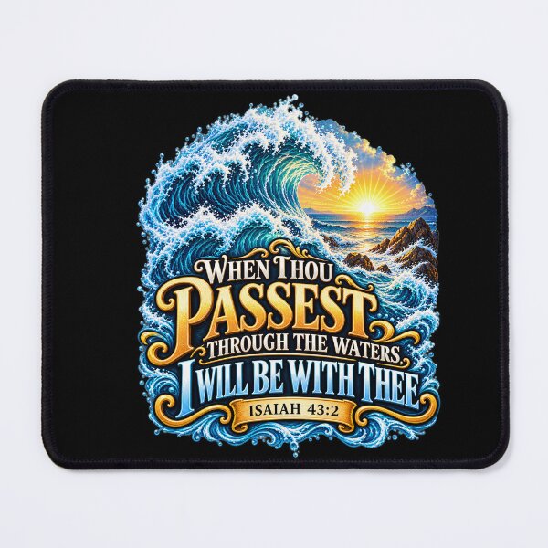 Item preview, When You Past through the Waters designed and sold by ChristianLife.