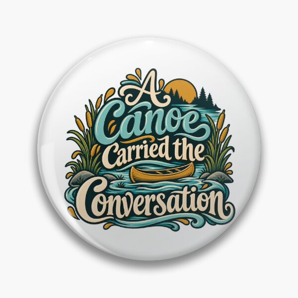Item preview, Canoe Conversation with Decorative River Type designed and sold by Bikivuno.