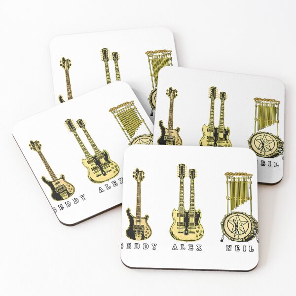 Item preview, Rush Instruments Tribute Geddy Lee Alex Lifeson designed and sold by LINDAGREGORY8.