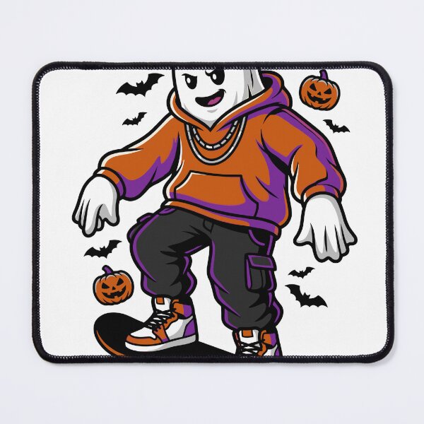 Item preview, Ghost Skater Chain Streetwear Halloween designed and sold by Ranpict.
