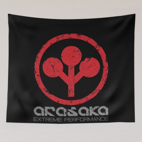 Item preview, Distressed Arasaka Corp Logo designed and sold by WhimsyWaresColl.
