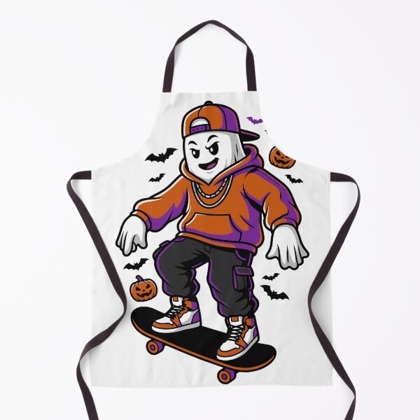 Item preview, Ghost Skater Chain Streetwear Halloween designed and sold by Ranpict.