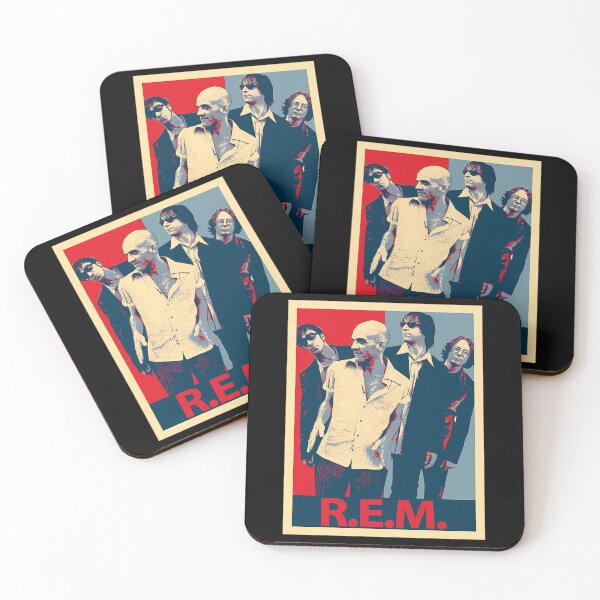 Item preview, REM Alternative Music Band Portrait designed and sold by DiellePoulin.