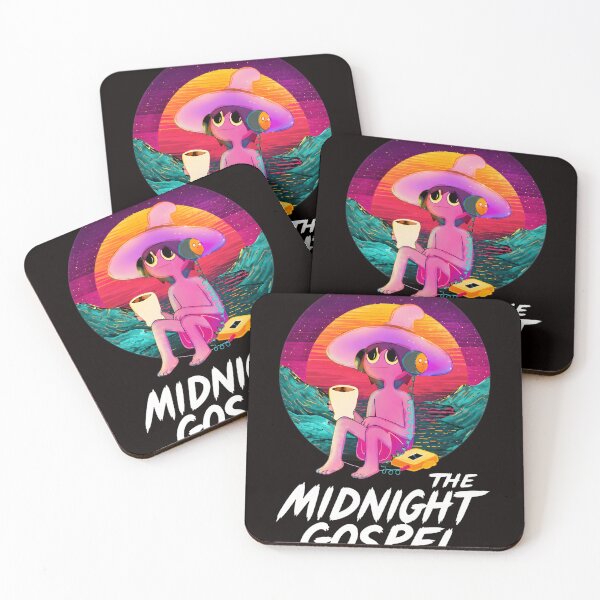 Item preview, The Midnight Gospel Character Relaxing Sunset designed and sold by WAHBI-HBO.