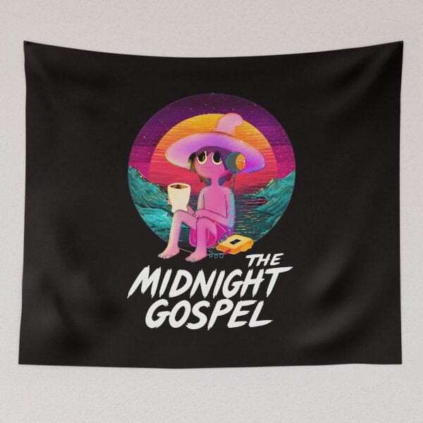 Item preview, The Midnight Gospel Character Relaxing Sunset designed and sold by WAHBI-HBO.