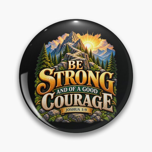 Item preview, Be Strong and Courageous designed and sold by ChristianLife.