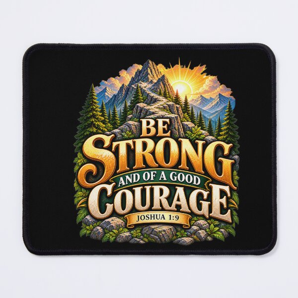 Item preview, Be Strong and Courageous designed and sold by ChristianLife.
