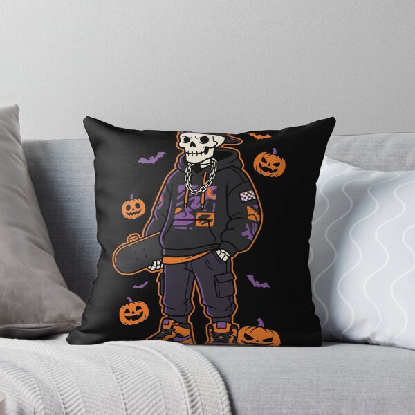 Item preview, Skeleton Skater Streetwear Halloween Design designed and sold by Ranpict.