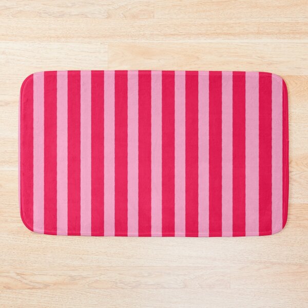 Item preview, Fuchsia and light pink striped print designed and sold by SZ Art Studio.