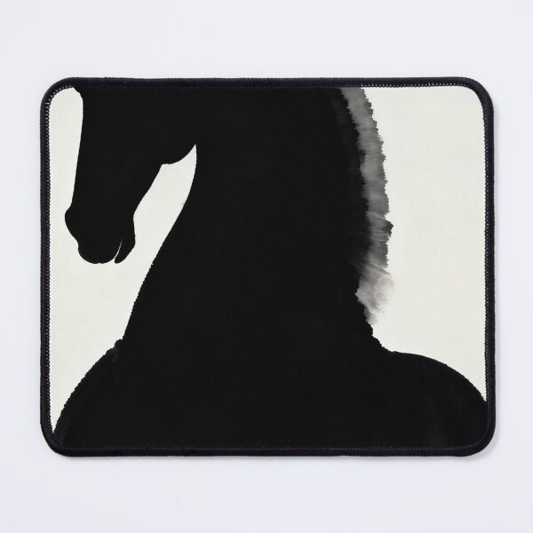 Item preview, Black Horse Ink Silhouette Minimal designed and sold by KAMOCHI Art.