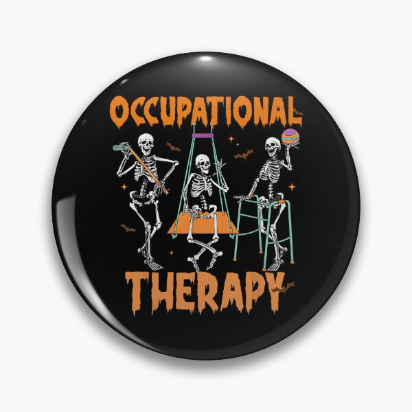 Item preview, Occupational Therapy Ot Therapist Skeleton Halloween designed and sold by streetwen.