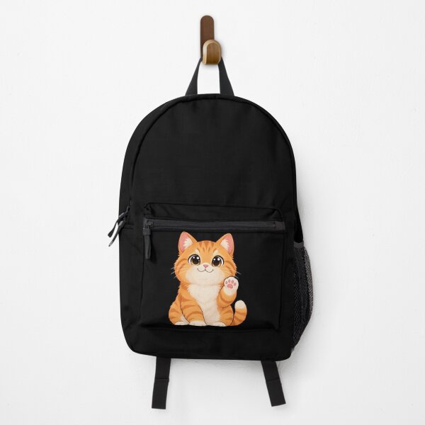 Item preview, Cute Waving Ginger Cat designed and sold by JokerH.