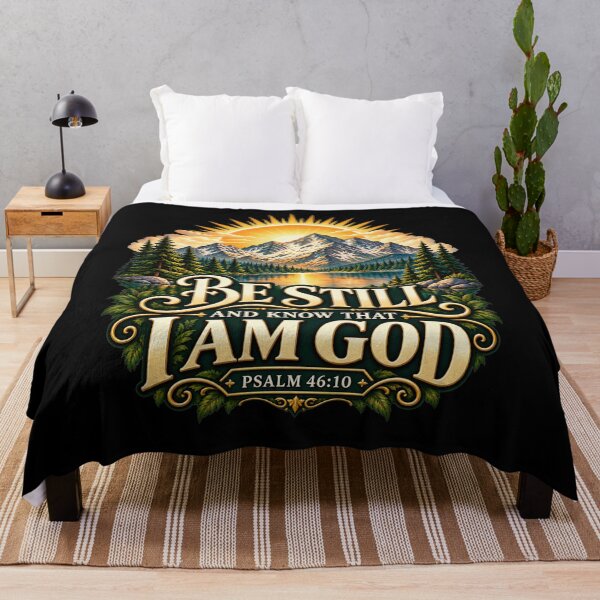 Item preview, Be Still and Know That I Am God - Bible Verse designed and sold by ChristianLife.